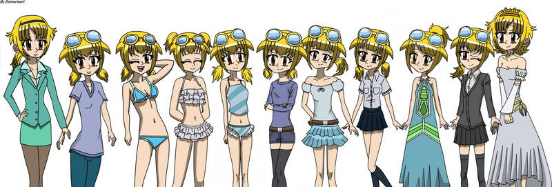 Murasaki Akina's Outfits