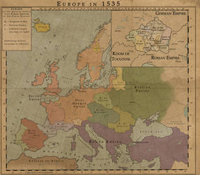 World by the Year 1535