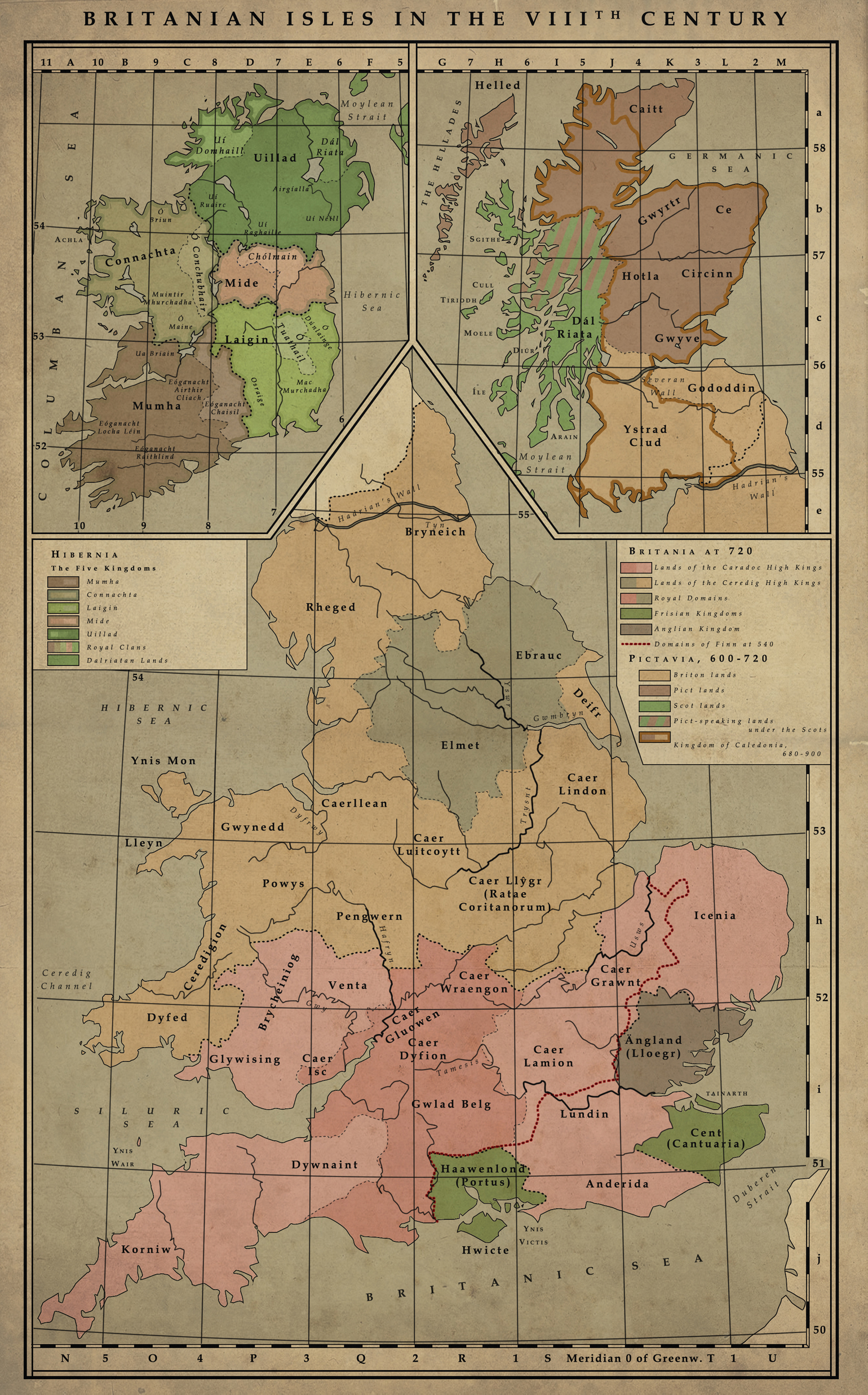 British Isles, 8th Century