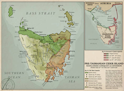 Lands of Red et Gold: Tasmania