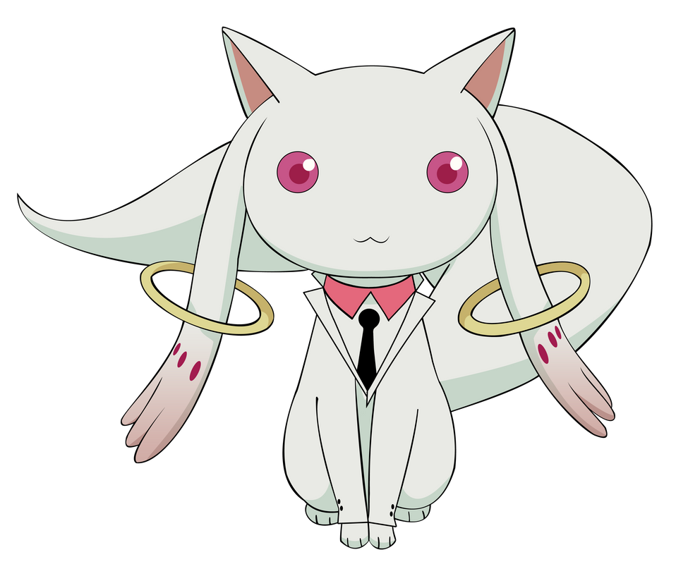 Kyubey In A Suit by IntellectualDeviant on DeviantArt. 