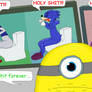 Raven, Sonic, Thanos and Marge Simpson pooping