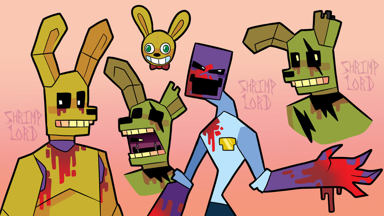 Spring Trap Human William Afton/Springtrap doodles by F4rFr0mK1n on DeviantArt
