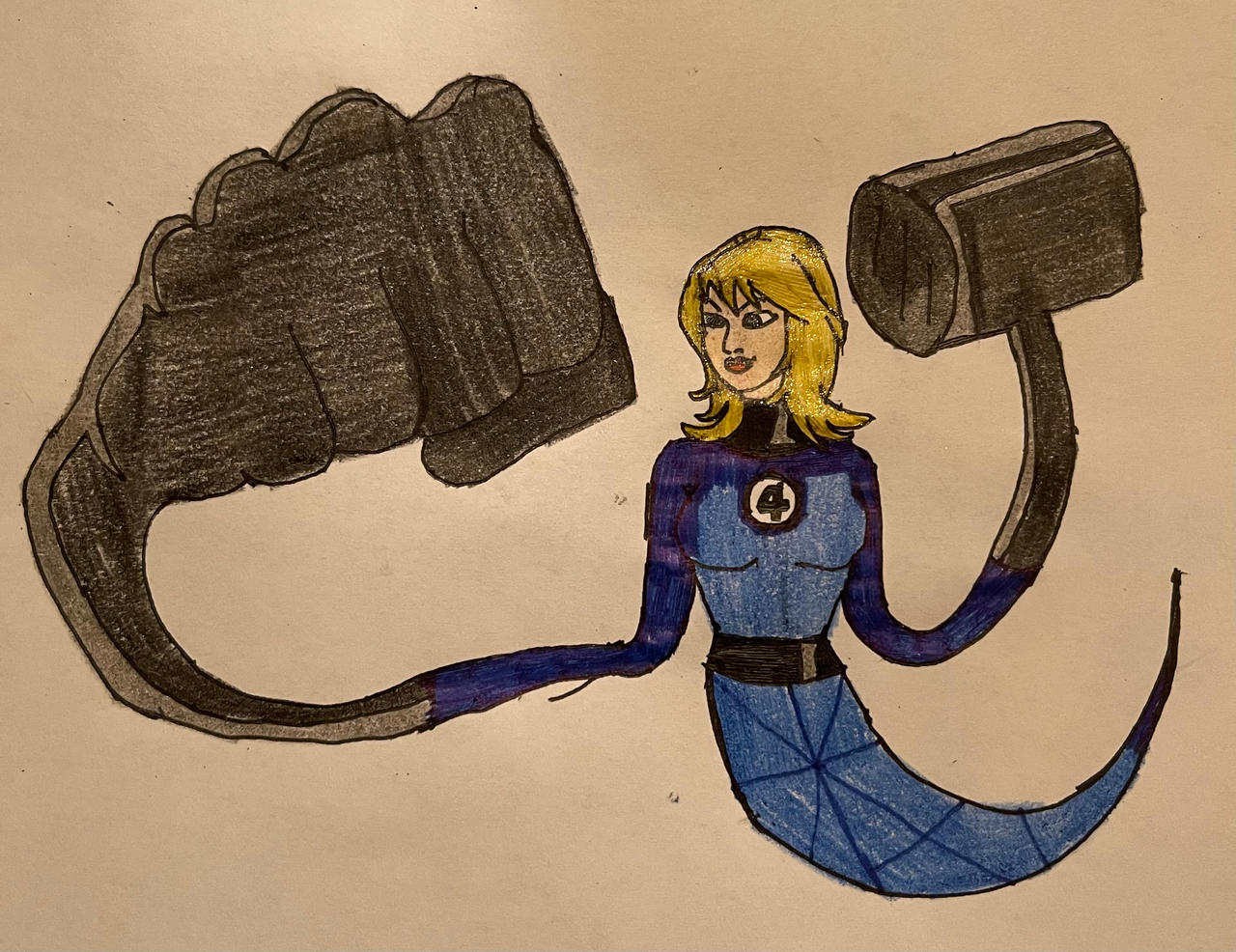 Elastic Ultra-Woman (AEMH Style) by SebasChavez on DeviantArt