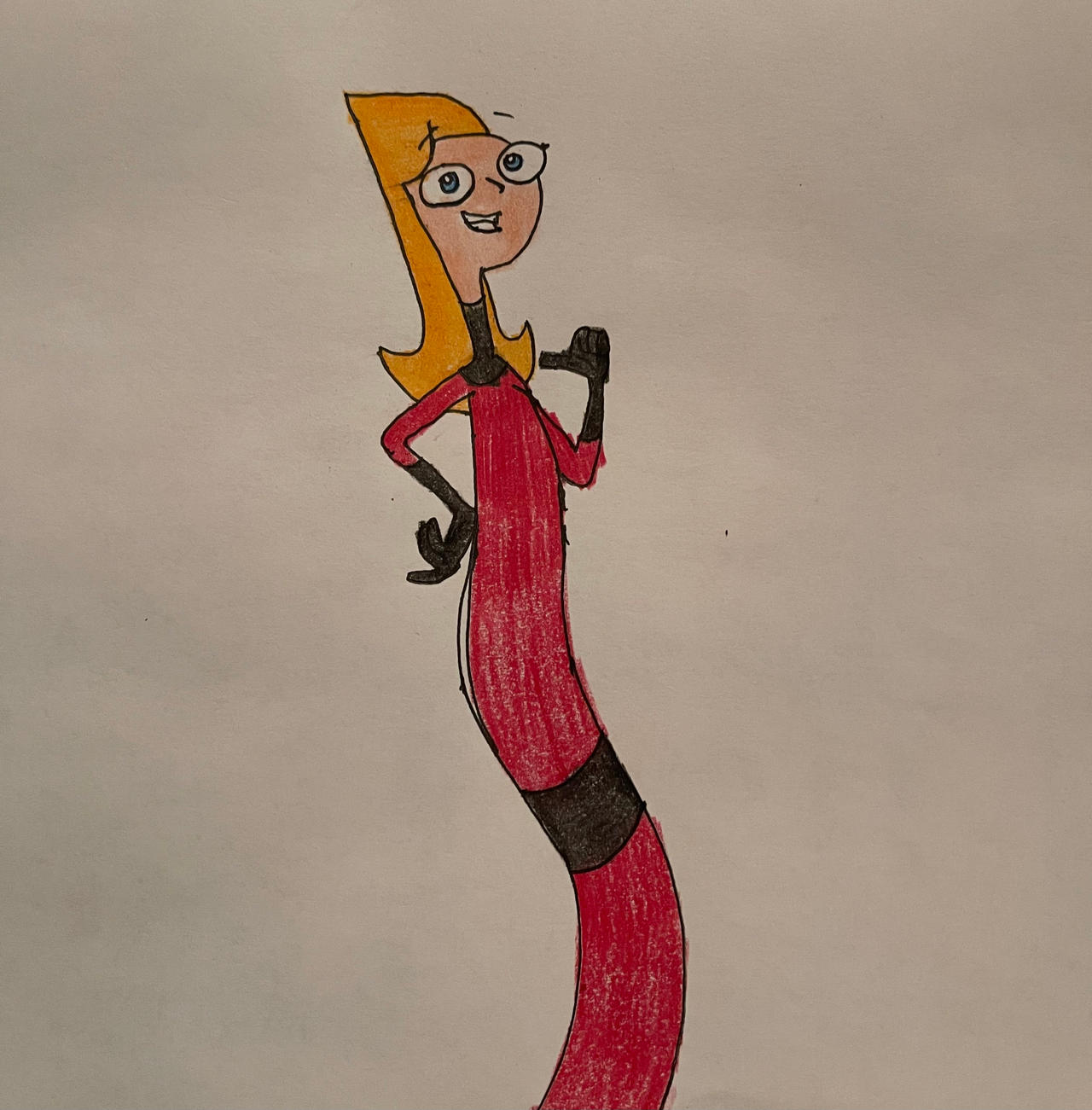 Elastic Candace Flynn (Stretchiness) by SebasChavez on DeviantArt