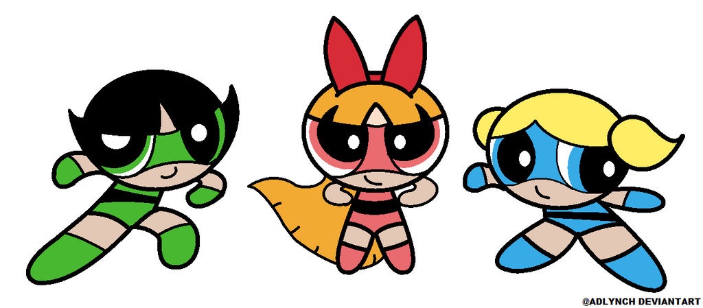 Elastic Powerpuff Girls Team Up! (Re-upload) by SebasChavez on DeviantArt