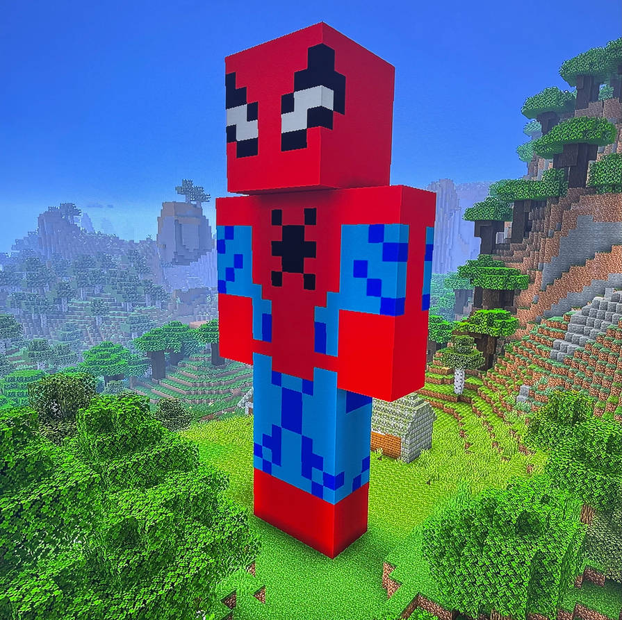 Minecraft: Spider-Man by SebasChavez on DeviantArt