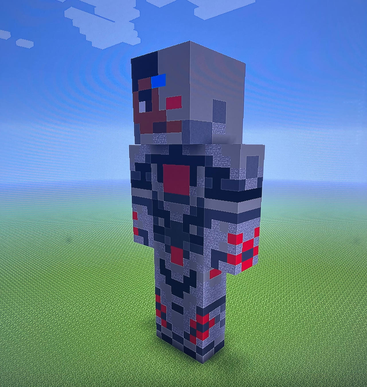Minecraft: Cyborg by SebasChavez on DeviantArt