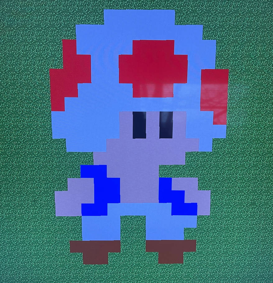Minecraft: 8-bit Toad by SebasChavez on DeviantArt