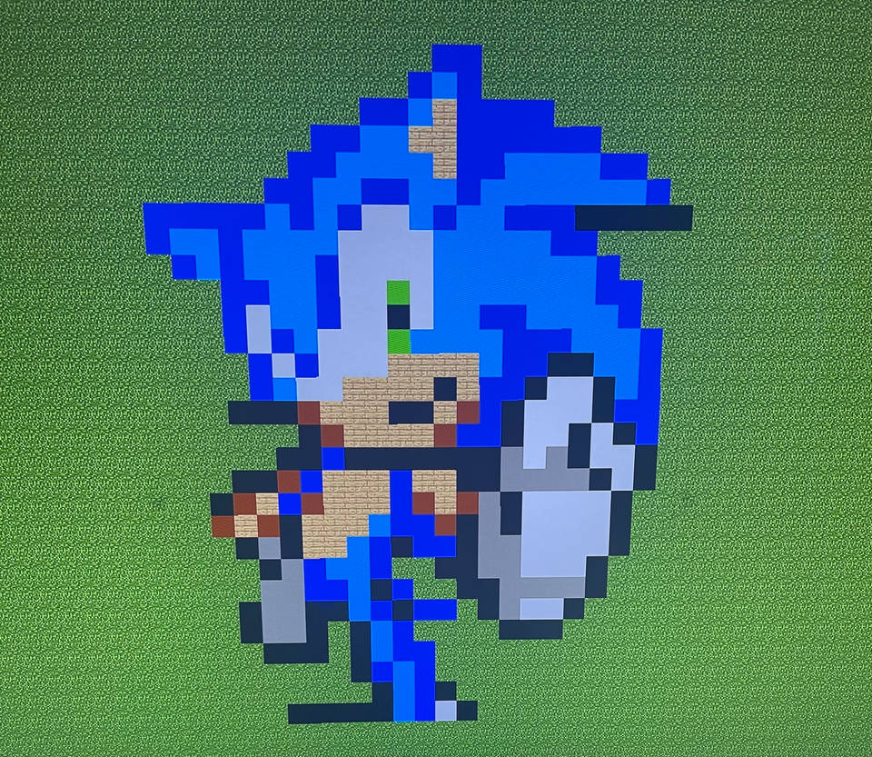 Minecraft Sonic The Hedgehog By SebasChavez On DeviantArt