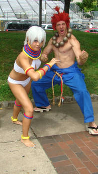 Elena and Akuma at Otakon 2013