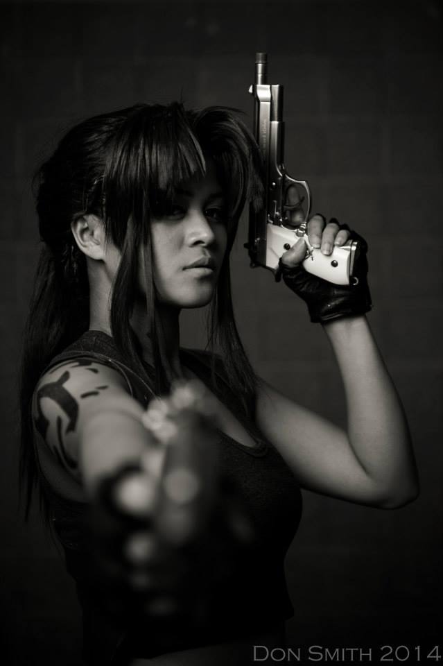 Revy, the last thing you'll ever see.