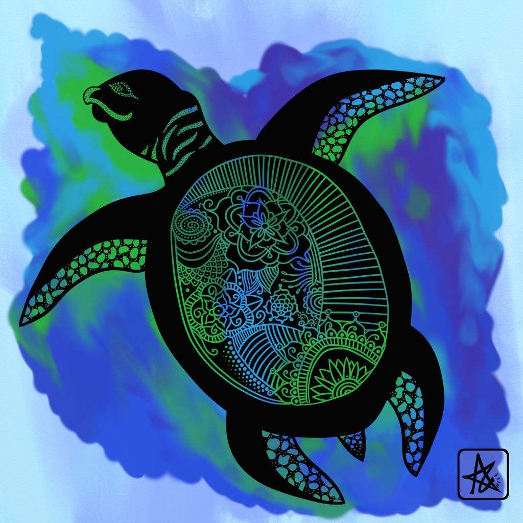 Sea Turtle by JoyCrux on DeviantArt