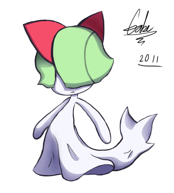 Ralts .:New Art Style:. by FreakyFreak95 on DeviantArt