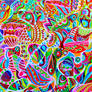 BABY GIRL acrylic on stretched canvas, available