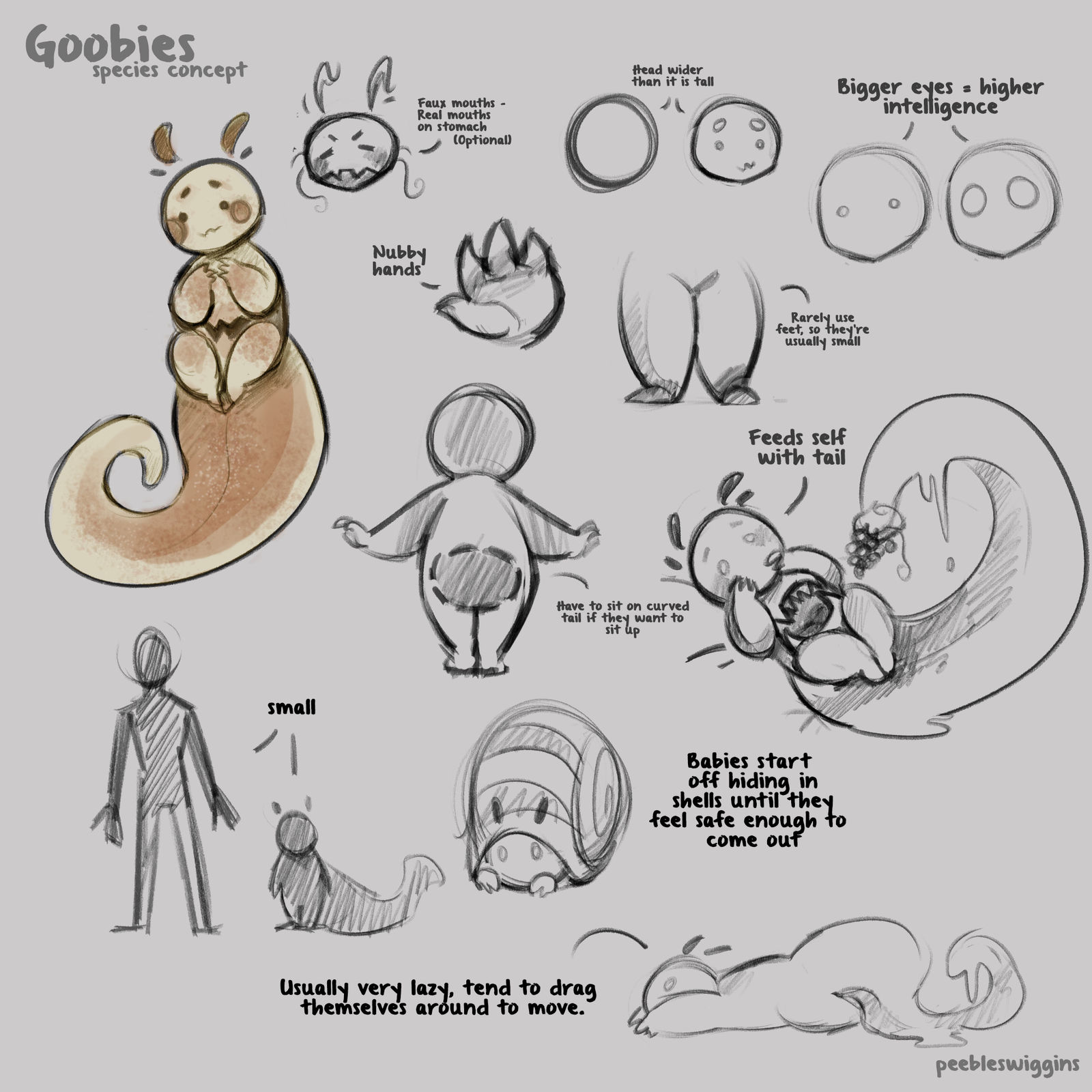 Goobie Goobie Species Concept by pw-adopts on DeviantArt