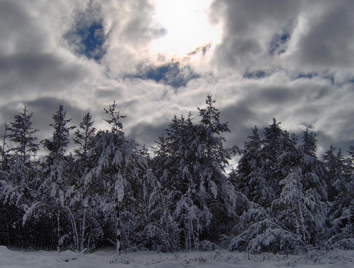 Schnee und Himmel II