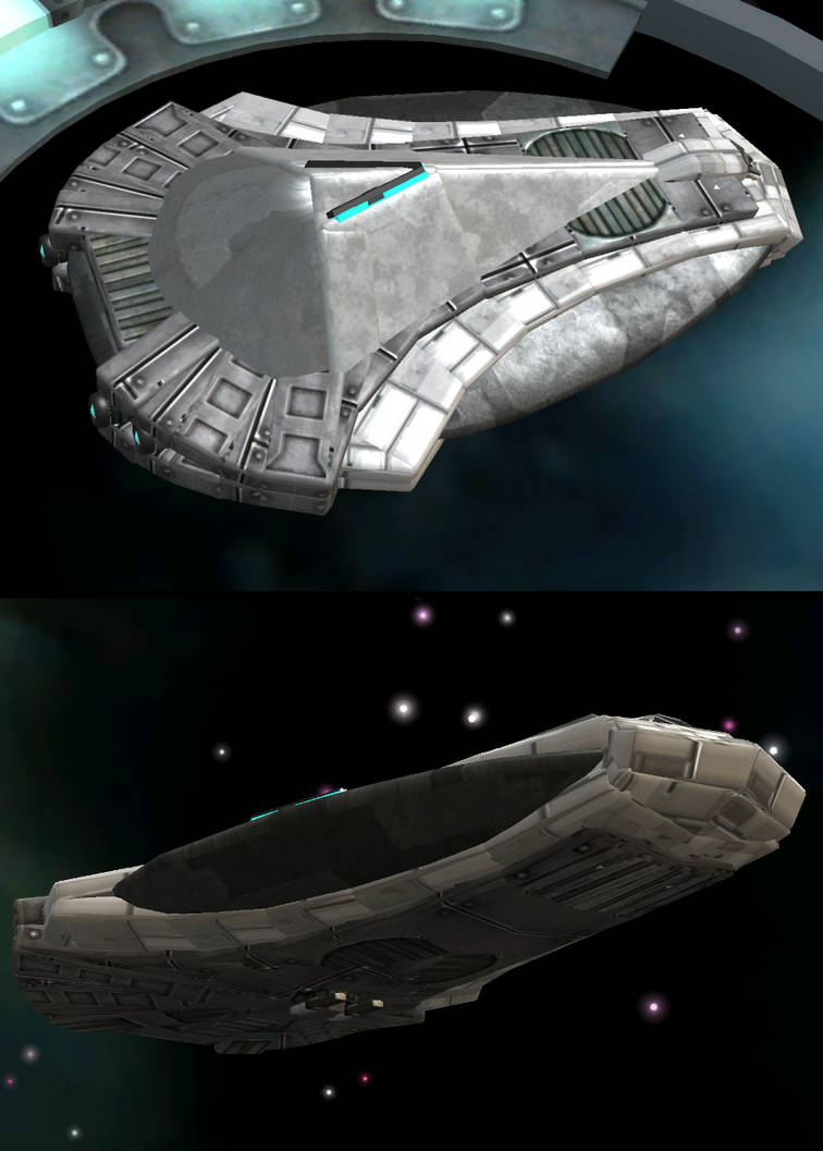 Goa'uld Alkesh by C-B-Liberty on DeviantArt