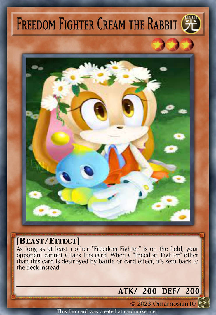 Freedom Fighter Cream the Rabbit by Omarnosian10 on DeviantArt