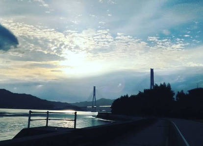 Tatara Bridge from Afar