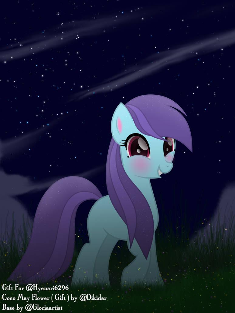 Coco May Coco May Flower ( MLP Gift ) by Dikidar on DeviantArt