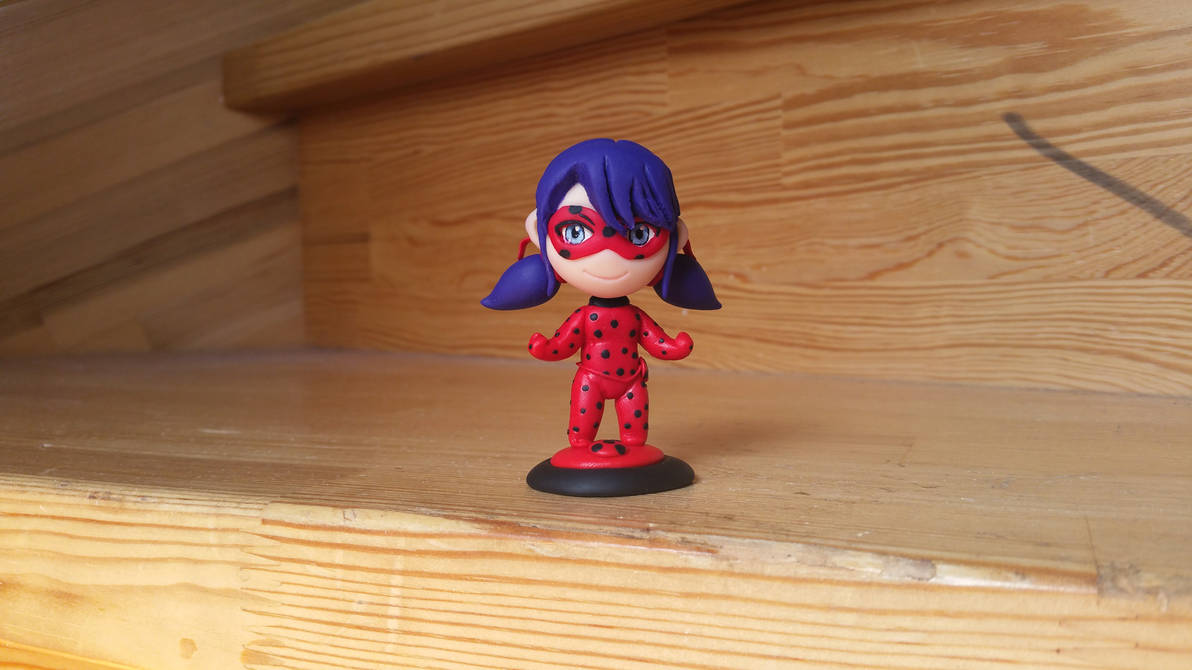 Marble Factory Ladybug Miraculous Ladybug polymer clay figure by Fegarostalida on DeviantArt