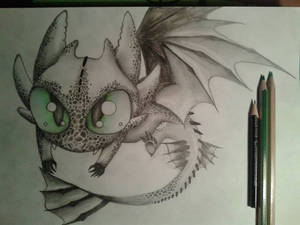 Chibi toothless.