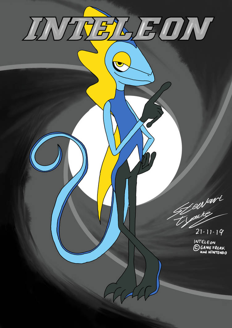 Inteleon Draw Inteleon by StewartTyacke1987 on DeviantArt
