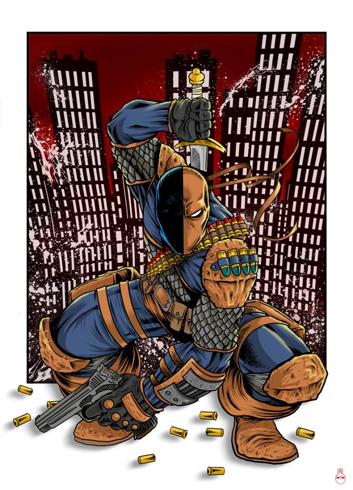 Deathstroke Colors