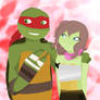 TMNT 2012- Mona and Raph 5