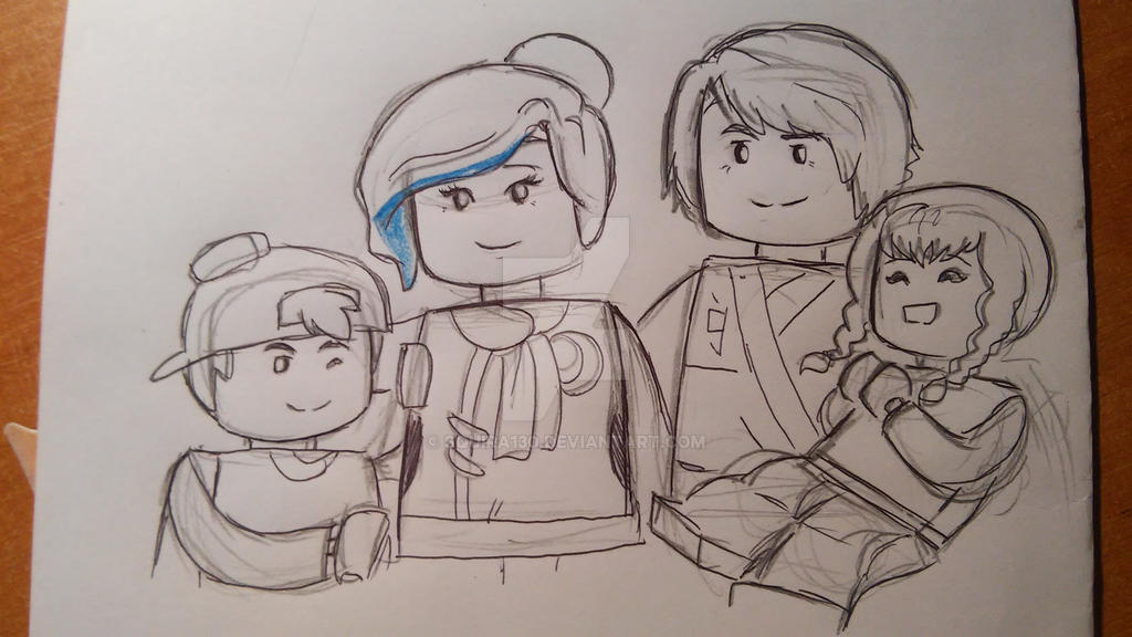 NG family - Coliel (sketch) by Squira130 on DeviantArt