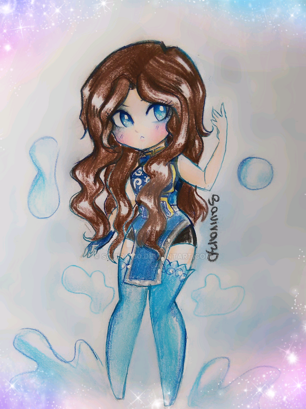 Water chibi by Squira130 on DeviantArt