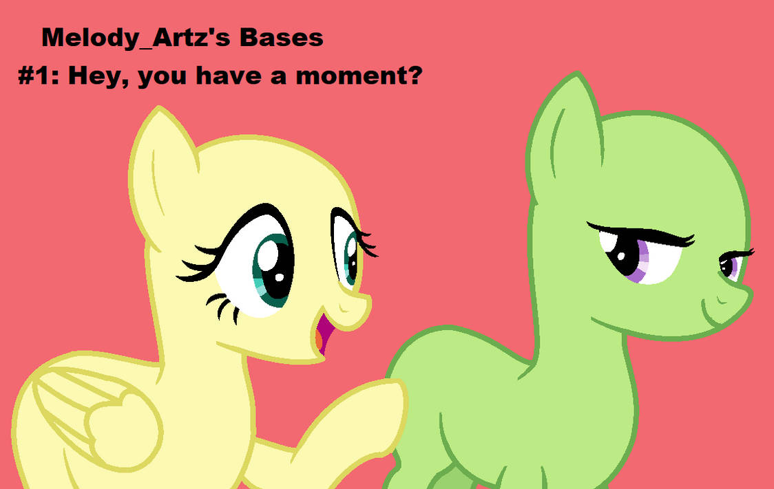 Mlp Base #1 by LovelyMelodyArtz on DeviantArt