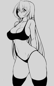 Naomi underwear sketch