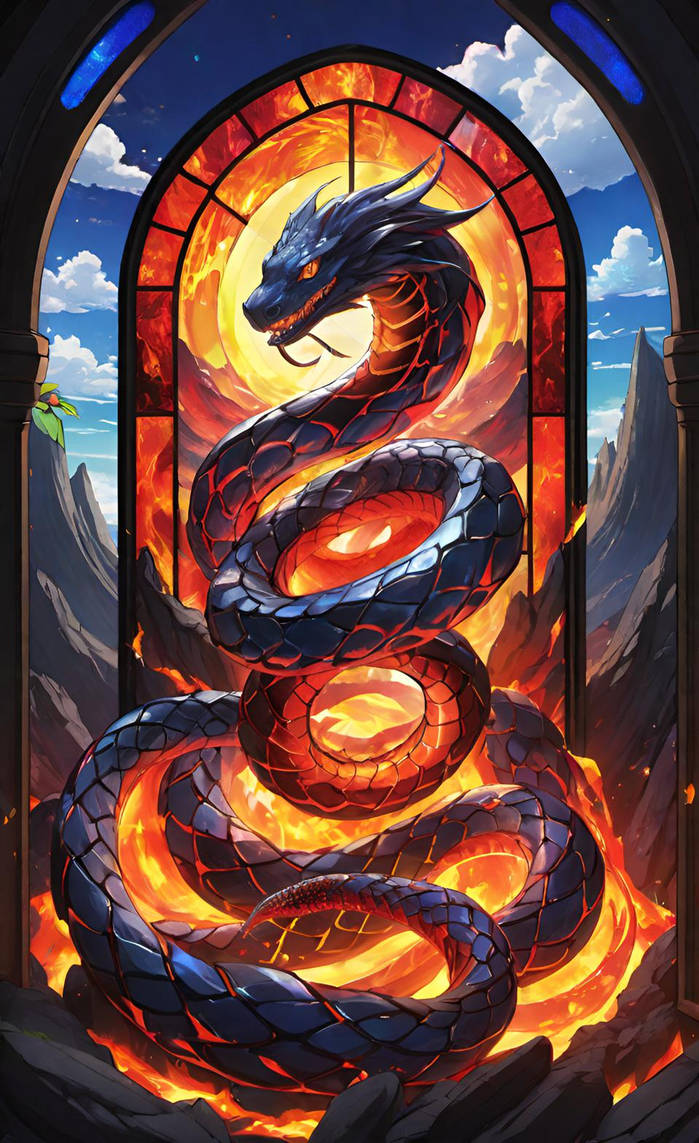 Crystal Crown Fairy Tale Falak (Serpent form) by CHounDog on DeviantArt