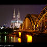 Koeln bei Nacht