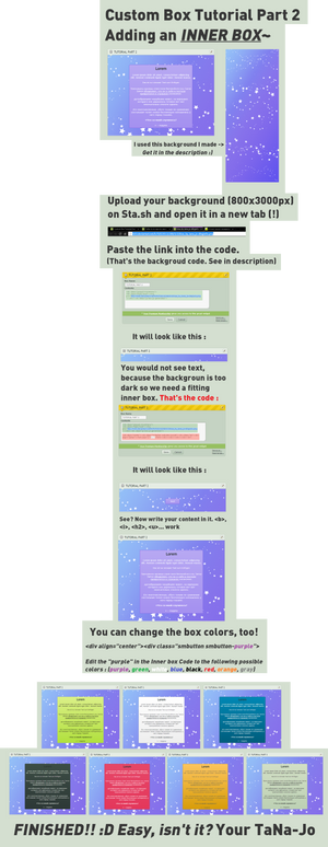 Custom Box Tutorial