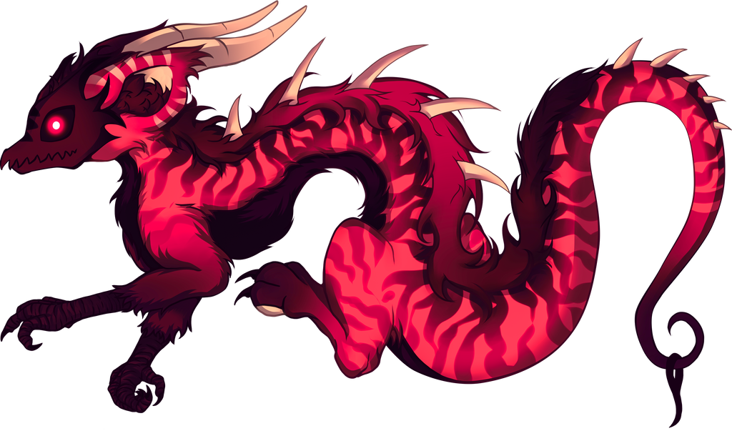 CLOSED Red Lokidragon species adoptable AUCTION