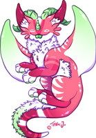 OPEN AUCTION Strawberry Jellocat adoptable by TaNa-Jo