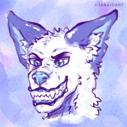 Blue Furry Sketch