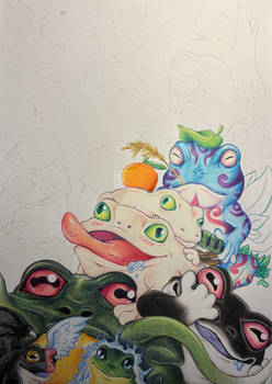 WIP Yu-Gi-Oh! Frogs