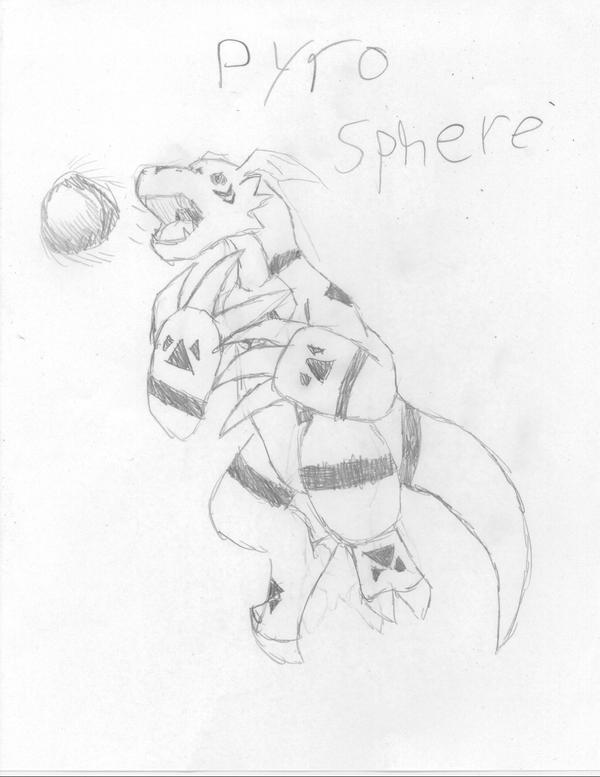 Guilmon's Pyro Sphere by Neeko96 on DeviantArt