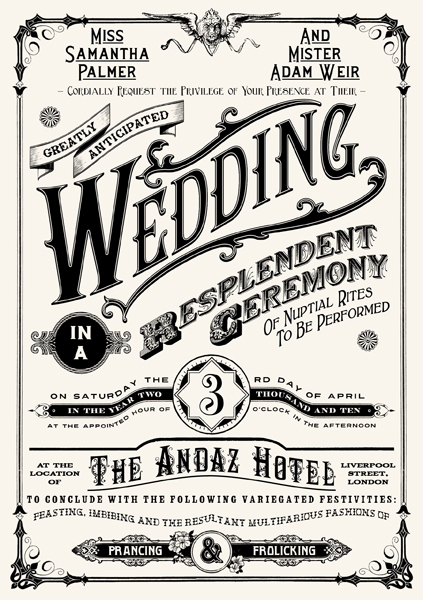 Wedding Invitation by peterbowen