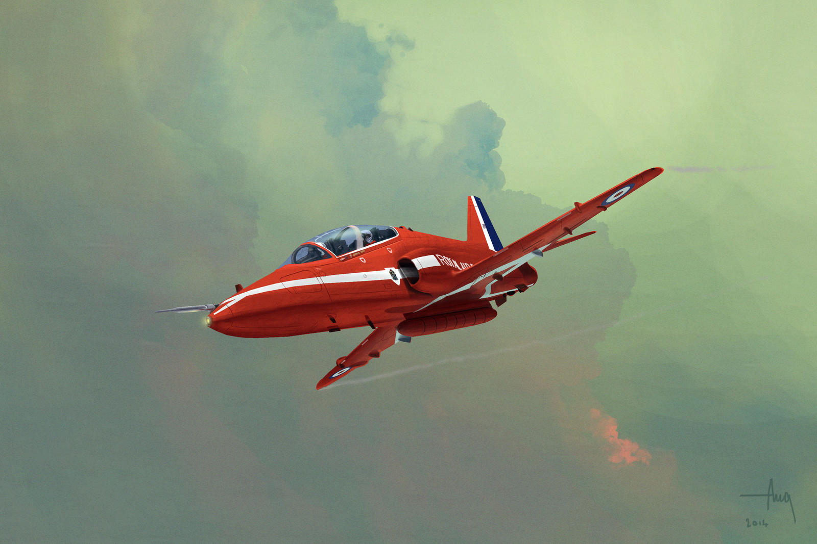 Hawk T1 Red Arrow