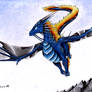 Sonic dragon in flight