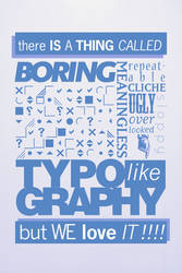 Boring Typography