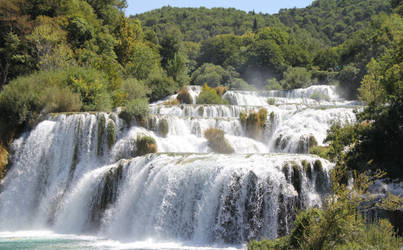 Waterfall in Krka by EnniArt