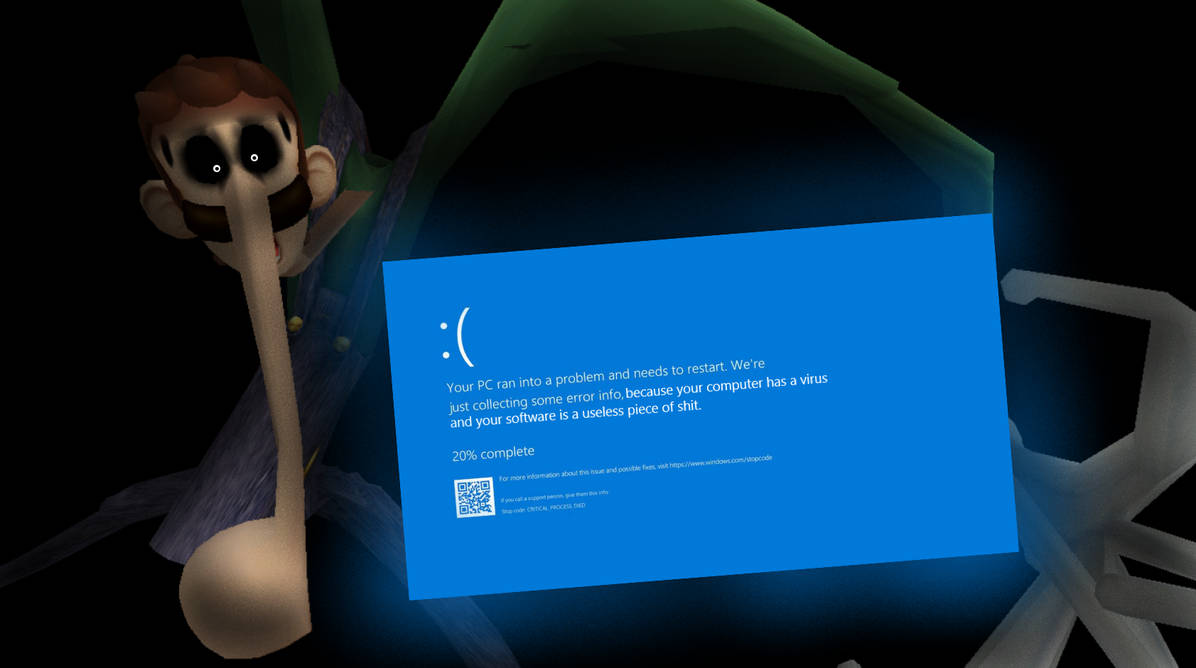 Your Computer Evil Your Computer Has A Virus! by BAD1ZACH101 on DeviantArt