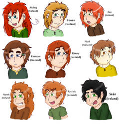 British Isles OCs Irelands