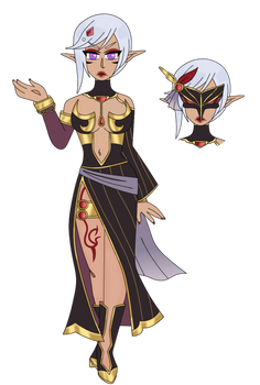 Cia, The Dark Sorceress [Loz Au]